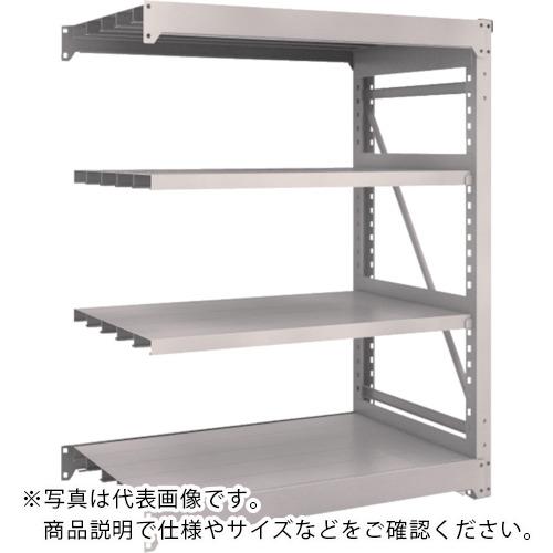 TRUSCO ( トラスコ中山 ) スチールラック M10型重量棚 1200X760XH1500 4段 連結 ネオグレー ( M10-5474B NG(ネオグレー) )
