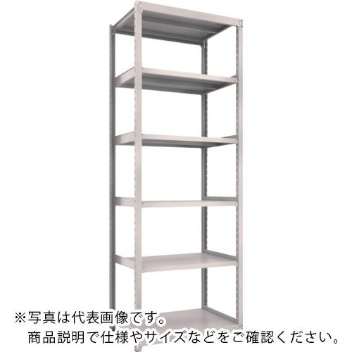 Rakuten - TRUSCO ( トラスコ中山 ) スチールラック M2型軽中量棚 860×880×H2400 6段 単体 ネオグレー ( M2-8396 )