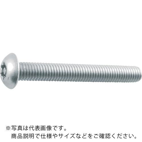 TRUSCO 6ロブボタンボルト ステンレス M4×10 17本入 ( B106-0410 ) トラスコ中山(株)