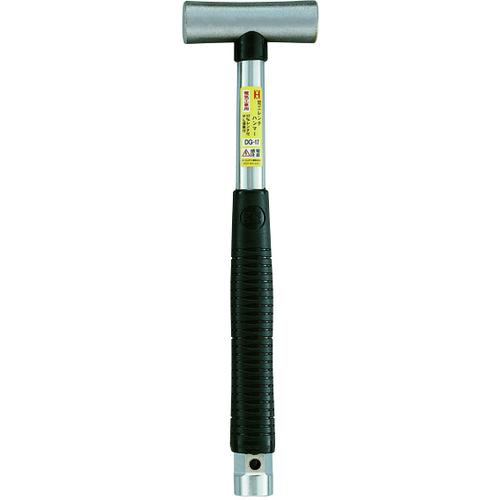 特長：手にしっくりなじむグリップデザインです。柄ジリは、17mmボックスレンチ付です。短く軽量にしたエコノミー設計です。用途：電気工事に最適。仕様：全長(mm)：312ソケット(mm)：17呼称：丸玄能型ソケット長(mm)：27ハンドルタイプ：スチール柄材質／仕上：頭部：炭素鋼柄：スチールパイプ