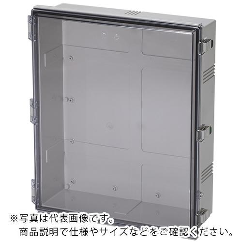 タカチ ( タカチ電機工業 ) 防水 防塵ボックス 透明/ホワイトグレー 530×630×185 ( BCAP506018T ) 【メーカー取寄】