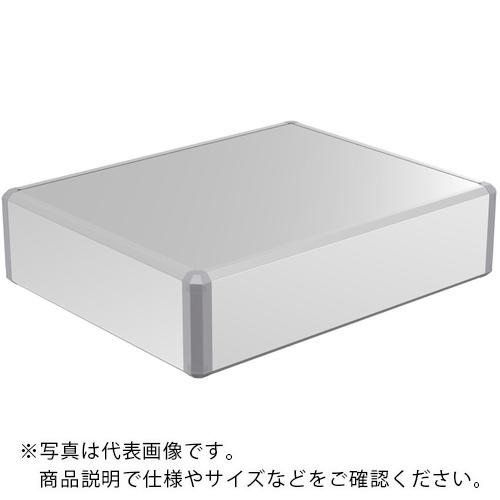 特長：パネル構造は片側ねじ止め、片側ハメ込みになっており、どちらもフロント面として使用できます。操作ボックス、タッチパネルディスプレイ用ケース等様々な用途にご利用頂けます。用途：汎用ケース仕様：色：シルバー/グレー間口(mm)：500奥行(mm)：400高さ(mm)：125.4付属ビス：M3×15ナベ三価クローメイト×16、　M3×5座付丸皿ニッケル/三価黒クローメイト×8フレーム内部シャーシ、DINレール取付可能Rohs対応品材質／仕上：アルミ　●代表画像について 商品によっては、代表画像を使用している場合がございます。 商品のカラー、サイズなどが異なる商品をイメージ画像として 使用させて頂いている場合がございます。 必ず、商品の品番と仕様をご確認のうえ、ご注文お願いいたいます。 　●お買上げ明細書の廃止について 当店では、個人情報保護と環境保護の観点から同封を廃止しております。 お買上げ明細書が必要な場合は、備考欄に「お買上げ明細必要」と 記載お願いいたします。 当店からの出荷の場合は、同封にて発送させて頂きます。 （※メーカー直送の場合は、PDFデータをメールさせて頂きます。） 　注意事項 ※商品名に【2個セット】等、数量の明記がない場合は1個での販売となります。