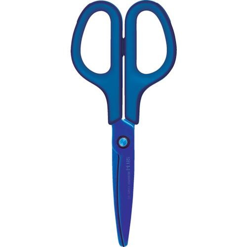PLUS 34518)ハサミ フィットカットカーブ チタンコート SC-175ST 左右対称グリップ チタンブルー ( SC-175ST TBL ) プラス(株...