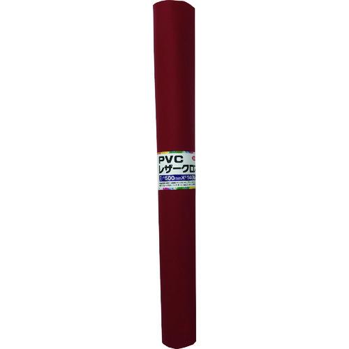 ユタカメイク PVCレザークロス 500mm×1400mm ルースターレッド ( PLC-39 )