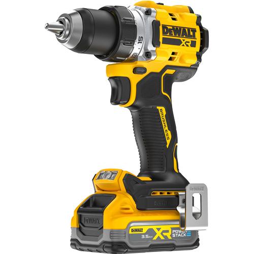 DEWALT コードレスドリルドライバー 18Vブラシレス・ドリルドライバー(3.5AhPowerstack,90N・m) ( DCD801S2T-JP )