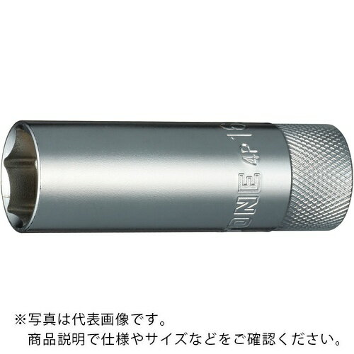 TONE プラグソケット(自動車整備用) (6角・マグネット付) 対辺...(4.0)