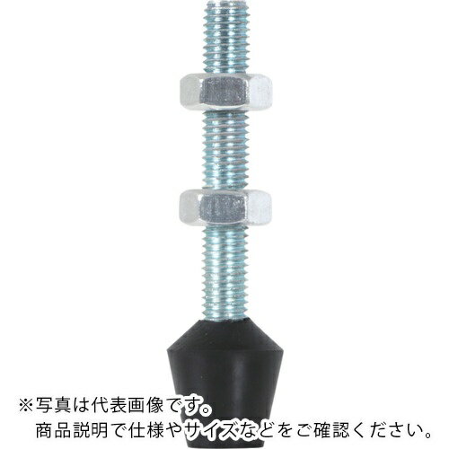 Rakuten - 育良 ( 育良精機 ) トグルクランプ用ゴム付ボルト トグルクランプ用ゴム付ボルト(31907) ねじ寸法M4×P0.7mm 全長26mm ( M4X16 ) 育良精機(株)
