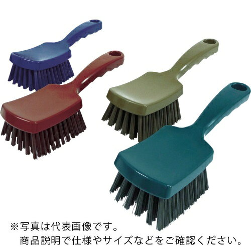 乐天商城 - ARAM ( アラム ) ハンドブラシ MPFショートハンドルブラシ 青色系 (9692-02) 全長240mm ( SH40-06-BL )
