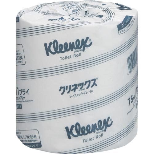 クレシア ( 日本製紙クレシア ) トイレットペーパー クリネックストイレットロール 75mシングル(/10821) ( 10820 )