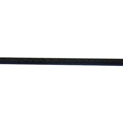 Rakuten - ニッサチェイン 黒コーティングワイヤロープ 1.5mm×100m 1巻 ( R-SY15V-BLACK )