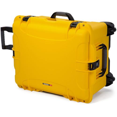 タカチ ( タカチ電機工業 ) 防水キャリングケース(カラーバージョン) NKシリーズ 外形寸法間口646×奥行509×高さ368mm イエロー 内装スポンジフォームなし ( NK960Y )
