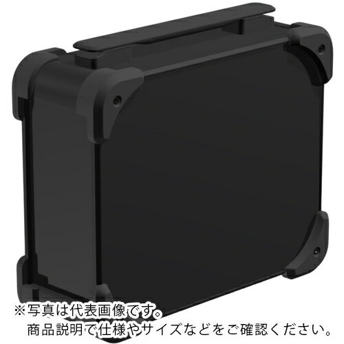 Rakuten - タカチ ( タカチ電機工業 ) コーナーガード付キャリングケース AUGHシリーズ 161×438×168mm ブラック/ブラック/ブラック ( AUGH149-16-43-BBB )