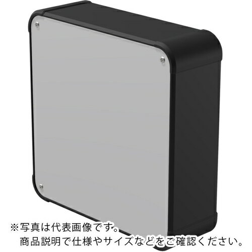乐天商城 - タカチ ( タカチ電機工業 ) アルミコントロールボックス AUXシリーズ 149×250×250mm ( AUX149-25-25AH-BX )
