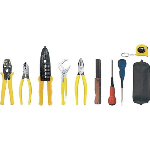 TTC ( ツノダ ) 【トラスコ中山限定】電気工事士技能試験工具セット 10点セット ( TS-E03ST )
