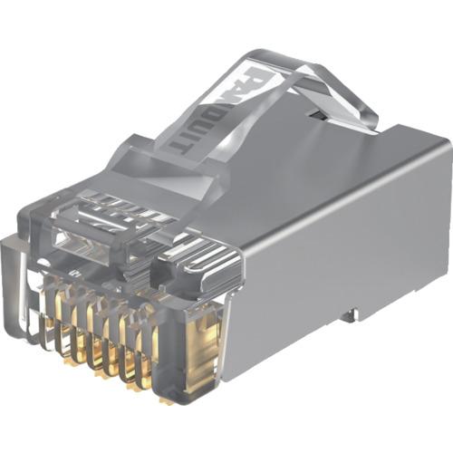 PANDUIT ( パンドウイット ) シールド付きモジュラープラグ LANコネクタ カテゴリ5E 100個入り ( MPS588-C )