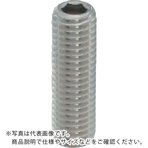 YAHATA ( 八幡ねじ ) ステンホーロー くぼみ先 ステンレス M10X10 (500本入) ( 4580141788679 )