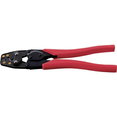エビ ( ロブテックス ) 裸圧着端子用圧着工具 使用範囲2・5.5・8・14 ( AK19A-CP )
