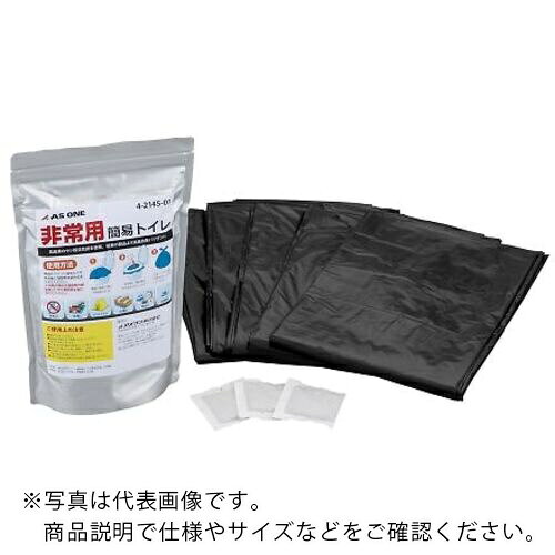 AS ( アズワン ) 100回分 非常用簡易トイレ ( 4-2145-02 ) tkonline-12419177 トキワONLINE パッケージ画像