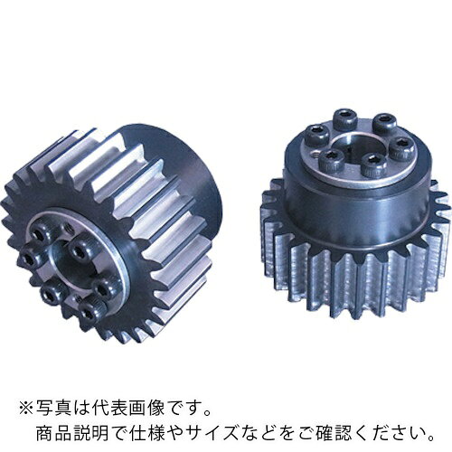 特長：締結時の軸と歯車のガタツキをなくし、自由な位置に取り付けられ歯合わせも簡単な歯車です。用途：動力伝達用歯車。仕様：歯数：75形状：S1MB基準円直径(mm)：225歯幅(mm)：30穴径(mm)：35モジュール：m3全長(mm)：60ボス径(mm)：100歯先円直径(mm)：231取付ねじM：M6×20ボス長さ(mm)：20歯面仕上げ：研削追加工可否：一部不可穴径公差：H7ボルト本数：8ブッシュ（L寸法）：10歯車精度：JIS B 1702-1 N7級　相当歯形：並歯圧力角：20°材質：S45C熱処理：歯面高周波焼入れ歯面硬度：50〜60HRC表面処理：黒染（締結部品、歯部、追加工部は黒染をしていません）材質／仕上：S45Cセット内容／付属品：六角穴付きボルトが必要本数付いております。注意：軸径の推奨公差はh7です。対応個数1〜20個までです。本製品は受託加工品のため、注文後3日でメーカー完成いたします。注文後すぐに加工に入るためキャンセルできない製品です。1個の販売でありセット販売ではございません。　●メーカー取寄商品について 本商品はメーカーからの取寄商品となります。 納期は、メーカー確認後、メールでご連絡させて頂きます。 在庫状況、生産状況によっては、かなり納期がかかる場合もございます。 　※お急ぎの場合は、ご注文前の納期確認も承りますので、　　お気軽にお問い合わせください。 　●代表画像について 商品によっては、代表画像を使用している場合がございます。 商品のカラー、サイズなどが異なる商品をイメージ画像として 使用させて頂いている場合がございます。 必ず、商品の品番と仕様をご確認のうえ、ご注文お願いいたいます。 　●北海道・沖縄・離島・一部地域の送料について 別途追加で送料がかかる場合がございます。 送料がかかる場合は、メールにて送料をご連絡させて頂き、 お客様にご了承頂いてからの手配となります。 　●お買上げ明細書の廃止について 当店では、個人情報保護と環境保護の観点から同封を廃止しております。 お買上げ明細書が必要な場合は、備考欄に「お買上げ明細必要」と 記載お願いいたします。 当店からの出荷の場合は、同封にて発送させて頂きます。 （※メーカー直送の場合は、PDFデータをメールさせて頂きます。）
