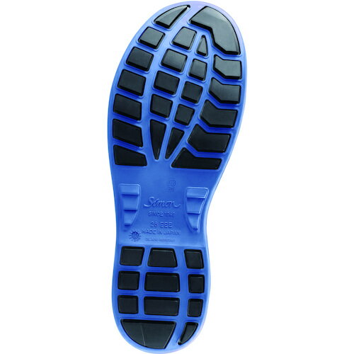 シモン 安全靴 編上靴 SL22-BL黒/ブル...の紹介画像2