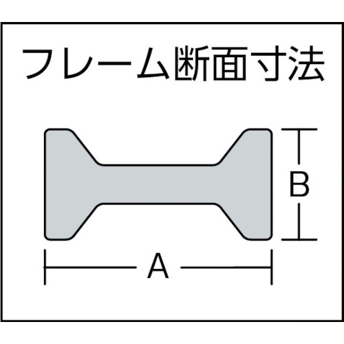 TRUSCO ( トラスコ中山 ) Lクランプ標準型 最大口開600mmX深さ120mm ( GLW600 (レールスンポウ 10.4X21.4MM) )