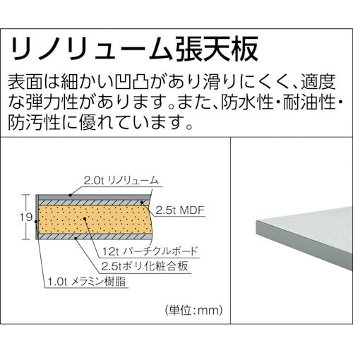 TRUSCO ( トラスコ中山 ) 軽荷重作業台高さ調節式(150kg)AEM型 1500X600XH650~950 ...