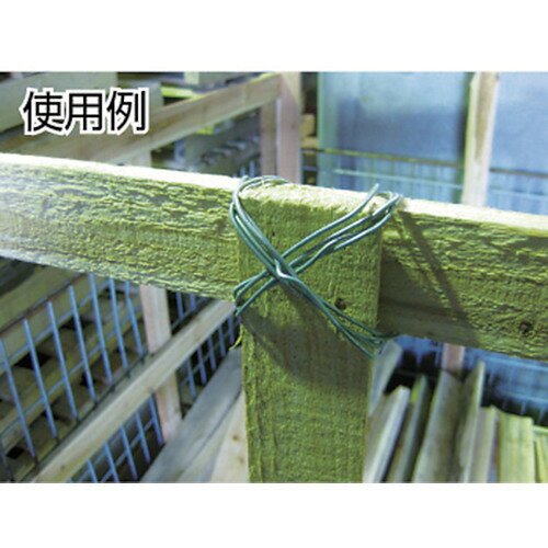 TRUSCO ( トラスコ中山 ) スチール針金 小巻タイプ #16 線径1.6mm×15m 溶融亜鉛メ...