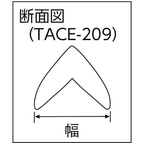 TRUSCO ( トラスコ中山 ) コーナーエコクッションM イエロー 30mmX900mm ( TACE-30...
