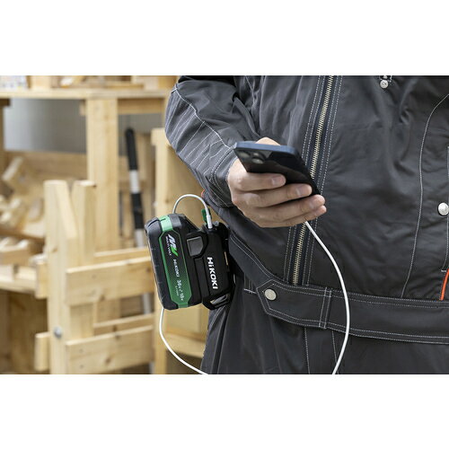 HiKOKI ( 工機ホールディングス ) USB対応充電器 ( UC18DA(NM) ) tkonline-12548921 トキワONLINE サンプル画像3