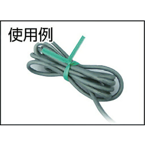 ビニタイ ( 共和 ) ポリエチレン リール巻 4mm×500M 黒 ( QCP-500-7 )