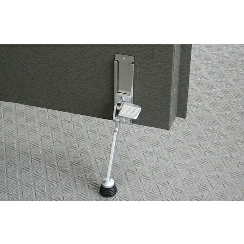 緑十字 ドアストッパー(ペダル操作タイプ) ドアストッパー2423 D158~228×W54×H95mm ( 342031 ) (株)日本緑十字社 [3]