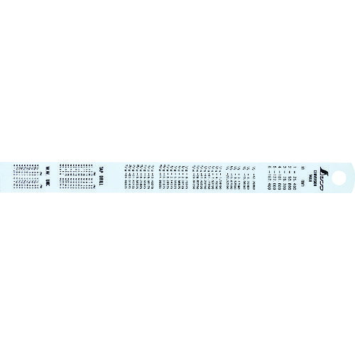 トキワONLINEのシンワ ( シンワ測定 ) 直尺シルバー150mm ( 13005 )｜アングル3
