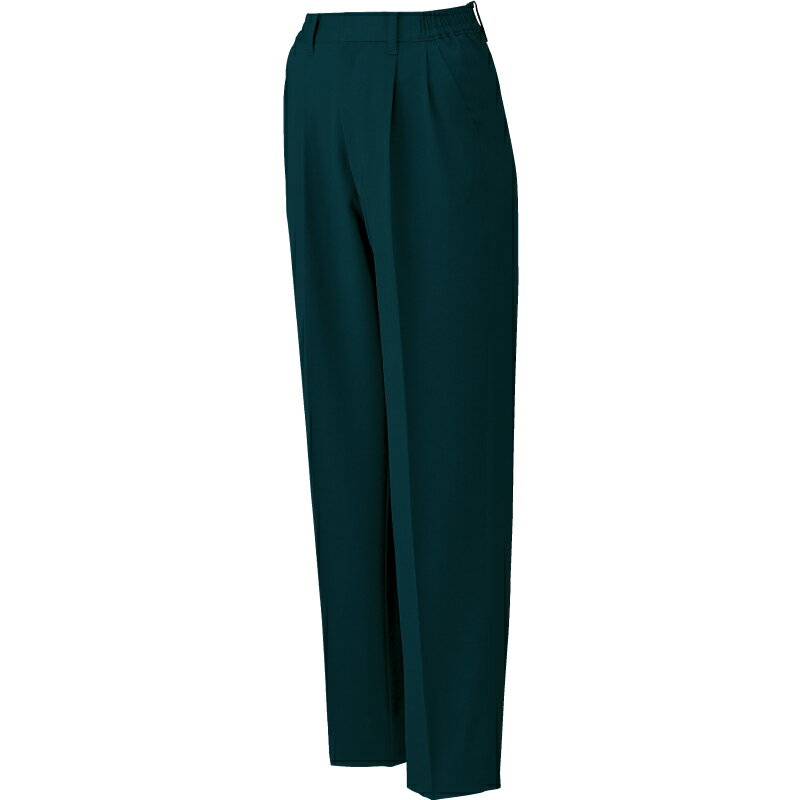 サンエス レディース脇ゴムパンツ レディースツータックパンツ アラスカグリーン/LLサイズ ( WA20158 47アラスカグリーン LL ) サンエス