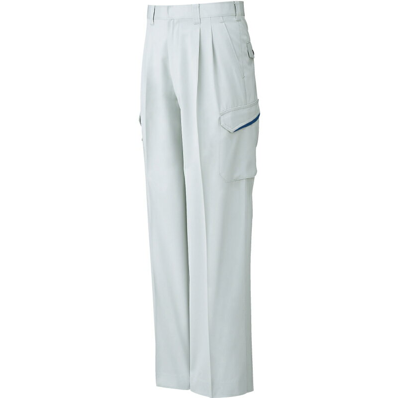 サンエス ワンポイントツータックカーゴパンツ(受注生産商品) シルバーXネイビー/100サイズ ( WA20475B 63シルバーXネイビー 100 ) サンエス