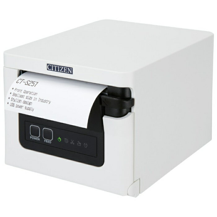 楽天トキワONLINEシチズン・システムズ サーマルレシートプリンターミニ完成品 （ CT-S257ETJWH ）