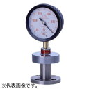 第一計器 隔膜式圧力計 フランジ式(ダイヤフラムSUS316L 封入液 シリコン) ( PK-5 AU100 JIS10K-15ARF 0.7/-0.1MPA S25C SUS304 ) 第一計器(4)