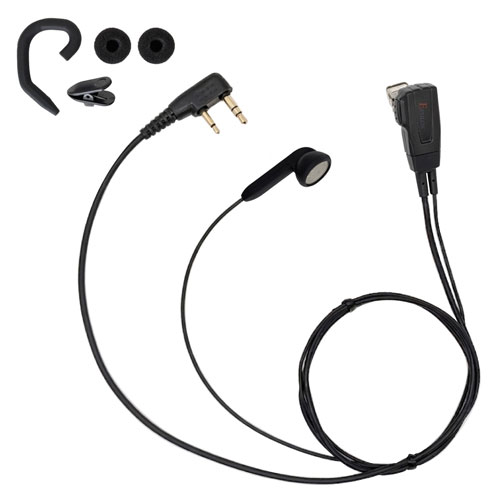 EPSILON EPS-02K KENWOOD ケンウッド特定小電力トランシーバー用 インカム ソフトタイプイヤホンマイク VOX対応 ハンズフリー(EMC-3A互換品) 対応機種：UBZ-LU20 UBZ-LS20 UBZ-BM51 UBZ-BM20 UBZ-LU27 UBZ-LS27R UTB-10等用