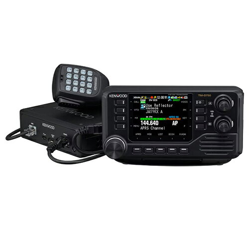 【メーカー】KENWOOD/ケンウッド 【　型番　】TM-D750S 【製品保証】保証書付(保証書添付シール同梱、メーカー1年保証対応) 【主な特長】 　パケット中継経路表示や相対表示コンパスなど、充実したAPRS情報表示に対応 　最大100局のステーションリスト管理とオブジェクト発信に対応 　APRSを利用したQSY機能に対応し、FMまたはD-STAR®の音声チャンネルをスムーズに設定が可能 　リアルタイムなメッセージの送受信と位置情報の共有が可能 　スタンドアローンデジピーター機能を搭載 　APRS周波数自動設定機能 　内蔵無線LANによりレピーターやリフレクターに直接接続できるD-STAR®ダイレクトモードを新搭載 　リフレクターターミナルモード/レピーターターミナルモードに対応 　D-STAR®レピーターモニター機能を搭載 　AバンドとBバンドでD-STAR®の2波同時運用が可能、エアバンドAMの同時受信に対応 　ホストファイルの自動更新に対応 　確実な操作を可能にする物理キーとボイスガイダンス機能により、直感的な運用を実現 　3.45型TFTカラー液晶を搭載、ウォーターフォール表示が可能なビジュアルスキャン機能に対応 　GPS/Galileo/みちびき（QZSS）対応の高精度GPS（GNSS）モジュールを内蔵 　KENWOOD独自の音質チューニングにより、明瞭な音声通信を実現 　豊富なインターフェースに標準対応 　※その他機能や詳しい内容についてはメーカーHPを確認ください。 　※この無線機を使用するには、総務省のアマチュア無線局の免許が必要です。 　※「TM-D750S」「TM-D750」は、技術基準適合証明取得機種です。　