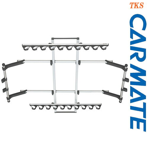 CARMATE カーメイト IF19 ロッドホルダーJフック10ワイド