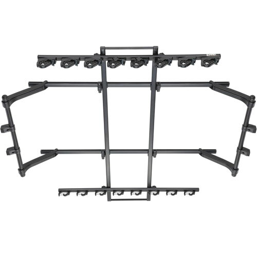 ■商品案内■ 【2ピースも確実にホールドするデュアルホールドタイプのブラック仕様 8本積みワイドロッドホルダー】 ●2ピースロッドでも同時ホールドできるから素早くがっちり固定 2ピースロッドのバット側、ティップ側を同時にホールドできるデュア...