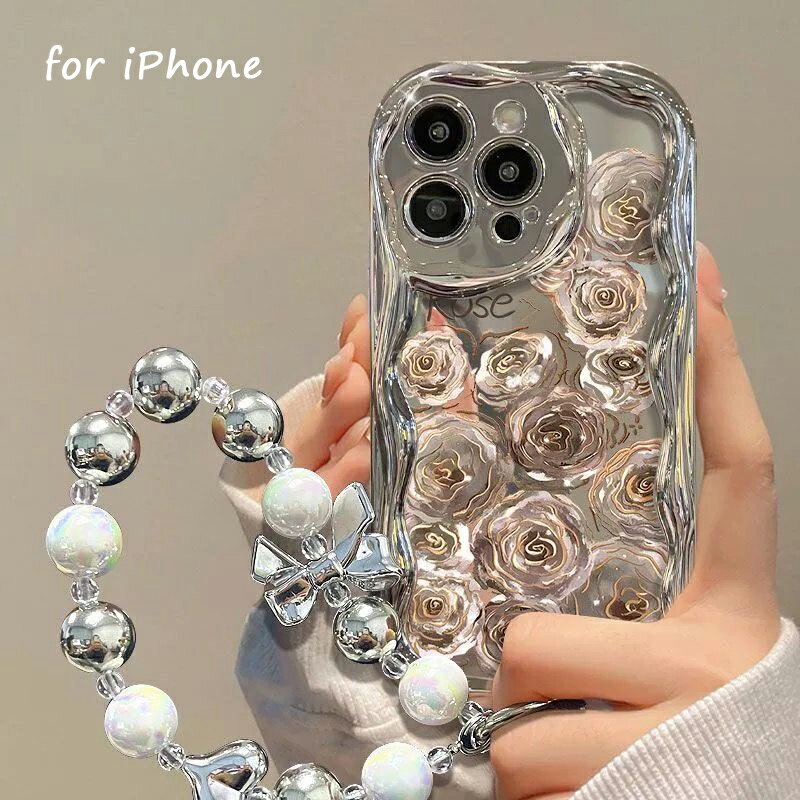Rakuten - iphone16promax ケース ストラップ キラキラiphone16proケース バラ 16ケース iphone15ケース 15proケース 15promax iphone14ケース iphone14proケース 14promax 13 13pro 13promax 12 12pro 12promax 11 11pro 11promax 耐衝撃 落下防止 大人女子 女子 かわいい 高級感