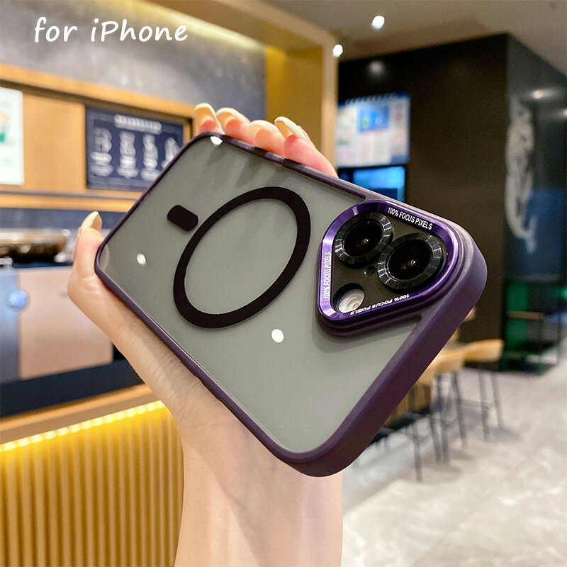 Rakuten - iphone16proケース MagSafe対応 iPhone16promax ケース パープル iPhone16ケース レンズ保護 15promax 15proケース iPhone15 耐衝撃 スリム iphone14ケース 14pro iphone13 pro iphone12 12pro 携帯カバー お洒落 可愛い 女子 大人女子 iphoneケース 透明感 クリア