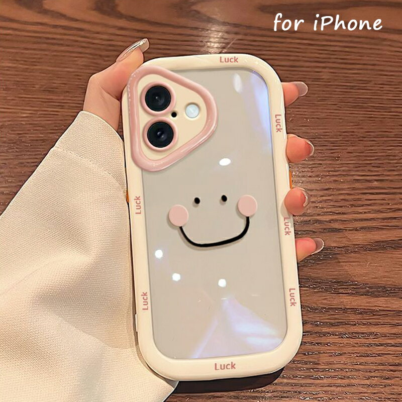 Rakuten - iphone16promax ケース スマイル iphone16proケース 耐衝撃 落下保護 iPhone16ケース iphone15ケース 15pro 15promax 大人女子 女子 可愛い 高級感 オシャレ 韓国 14 14pro 14promax 13 13pro 13promax 12 12pro 12promax 11 11promax クリア カメラレンズ保護