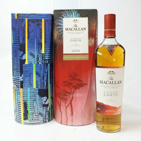 マッカラン ア ナイト オン アース ザ ジャーニー 700ml 43％ 箱付 レアボトル 【中古】