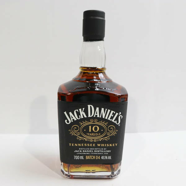 ジャックダニエル 10年 バッチ04 700ml 48.5% レアボトル 【中古】