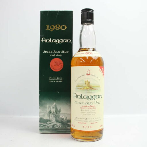 フィンラガン 12年 1980-1993 700ml 60% 箱付 レアボトル 【中古】 フィンラガン 12年 1980-1993 700ml 60% 箱付 レアボトル 【中古】