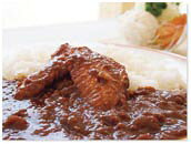 岐阜県奥美濃 古地鶏 手羽先やわ煮カレー 1食 210g×5袋入り / ご当地カレー レトルトカレー チキンカレー ご当地グルメ 詰め合わせ セット お取り寄せ tls-k-10001151 産直食品便り東京ライフスタイル サンプル画像3