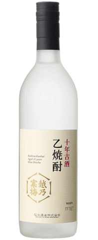 越乃寒梅 乙焼酎 越乃寒梅 十年古酒乙焼酎 43゜ 720ml 【箱付商品】【楽ギフ_包装】【楽ギフ_包装選択】【楽ギフ_のし】【焼酎】【関東地方新潟】【石本酒造】