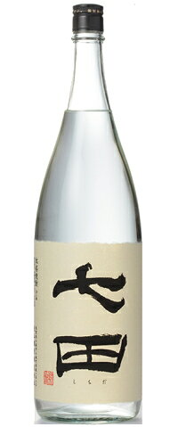 七田 吟醸粕取り焼酎25°1800ml 【楽ギフ_包装】【楽ギフ_のし】【楽ギフ_メッセ】 tlsinfo-10000320 こだわりの地酒・焼酎 酒の及川 パッケージ画像