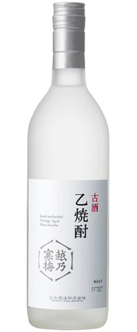 越乃寒梅 乙焼酎 越乃寒梅 古酒乙焼酎 40゜ 720ml 【箱付商品】【楽ギフ_包装】【楽ギフ_包装選択】【楽ギフ_のし】【焼酎】【関東地方新潟】【石本酒造】